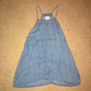 Denim Spaghetti strap tank top